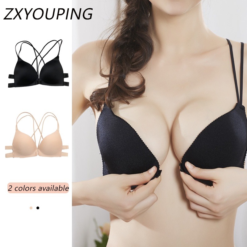 Minimizer Bra Women - 1 Parça Moda Üçgen Fincan Toka